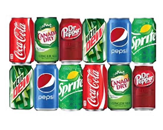 Can Sodas - 12 Oz