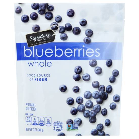 Signature Select Whole Blueberries (12 oz)