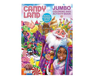 Hasbro Candy Land Jumbo Coloring and Activity Book