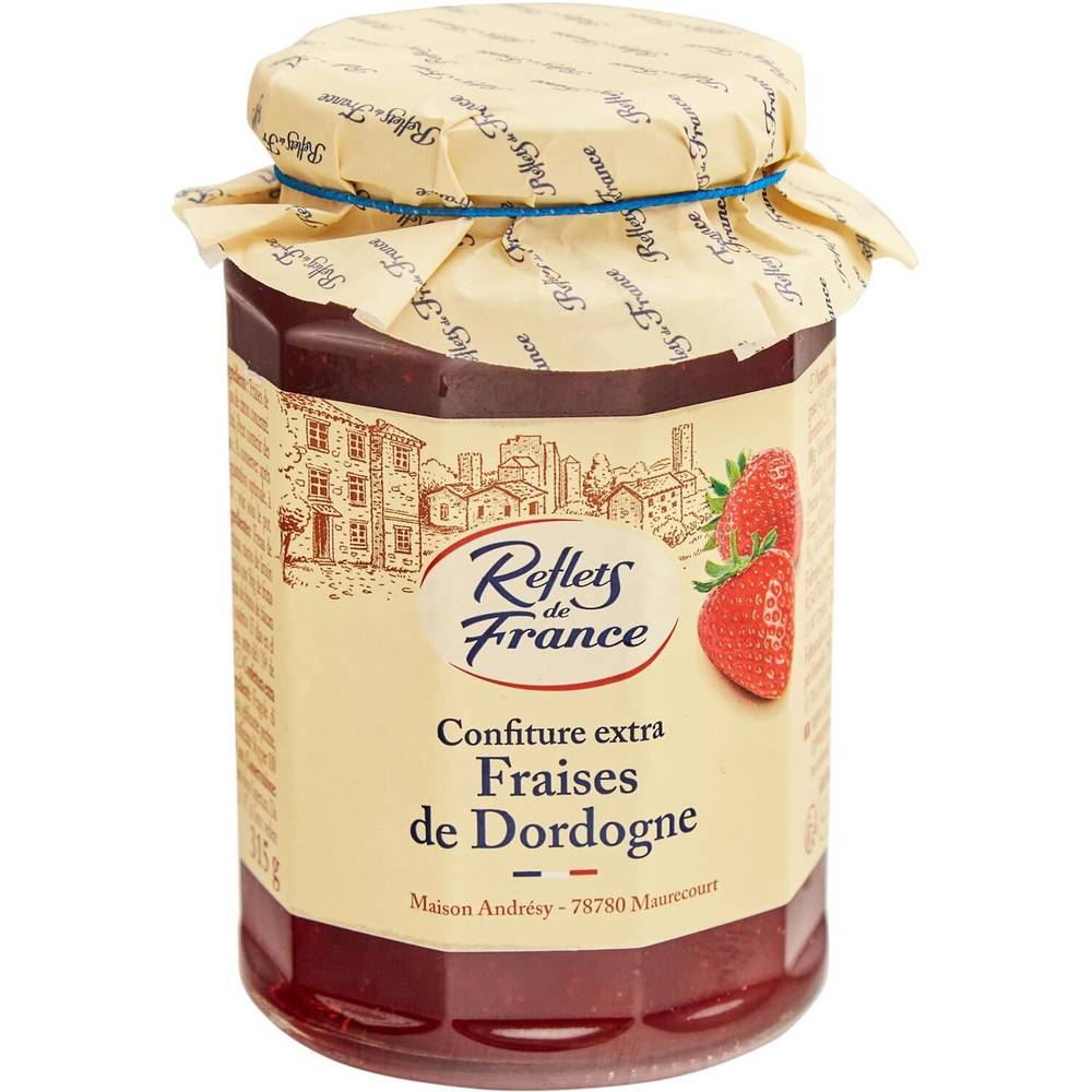 Reflets de France - Confiture extra de dordogne (fraises )