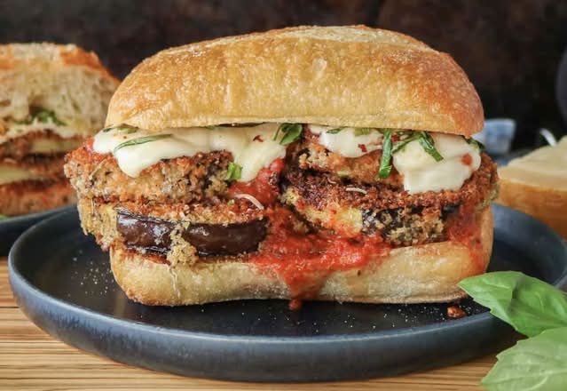 Eggplant Parmesan Sub