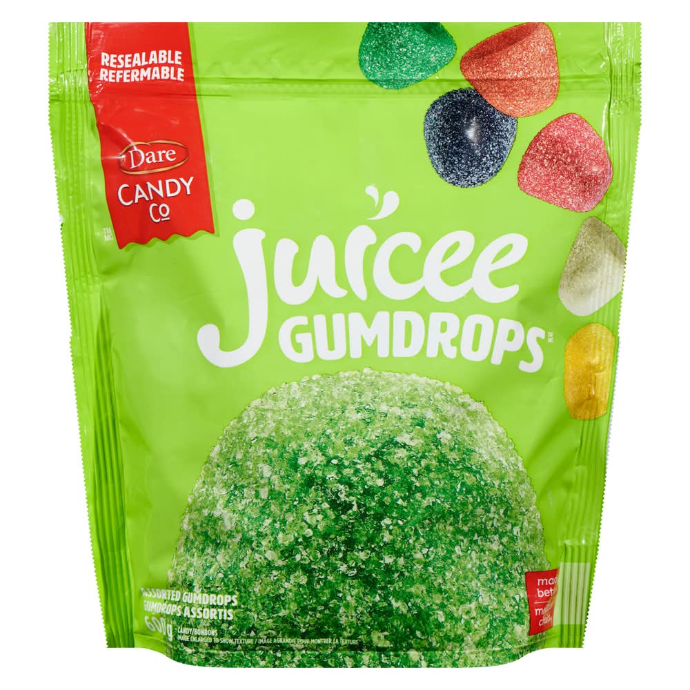 Dare Juicee Gumdrops Candies, Assorted (600 g)