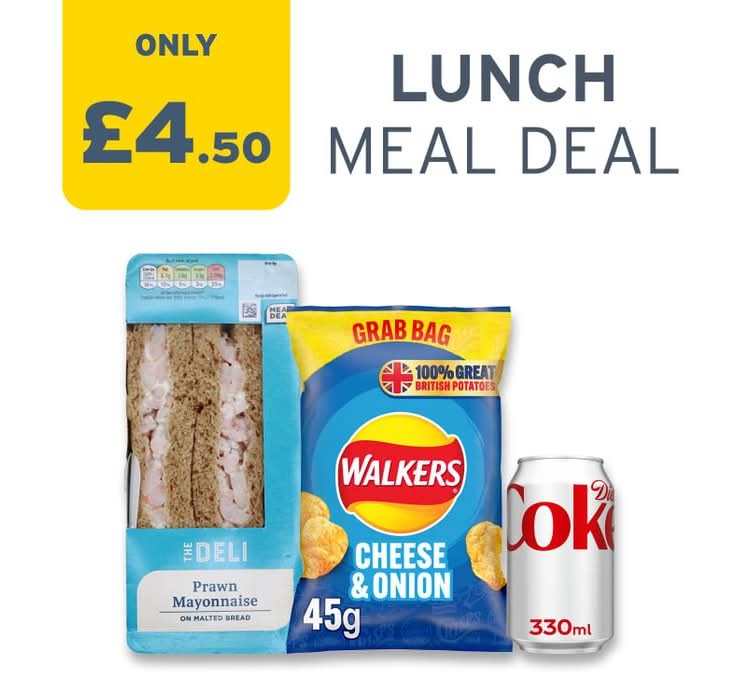 Lunch Meal Deal (Main + Snack + Drink)