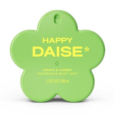 DAISE Happy Fragrance Women's Body Mist, Grape-Amber (3.38 fl oz)