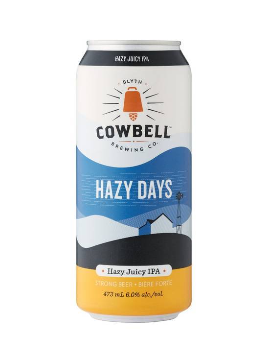 Cowbell Brewing Co. · Hazy Days Hazy Juicy IPA Strong Beer (473 mL)