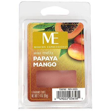 Complete Home Papaya Mango Wax Melts Fragrance Cubes