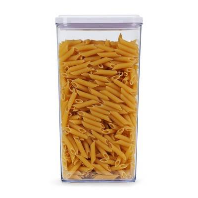 Perfect Seal 3.8qt 12" Tall Rectangle Plastic Kitchen Cabinet Organizer