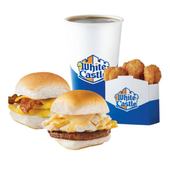 2 BREAKFAST SLIDERS COMBO CAL 860-1090