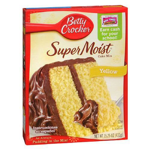 Betty Crocker Super Moist Cake Mix - 15.25 Ounces