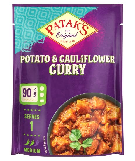 Patak's Piced Potato & Cauliflower Curry (270g)