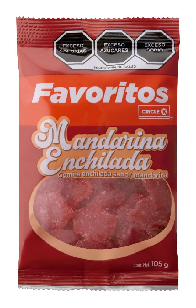 Favoritos · Gomitas enchiladas, mandarinas (105 g)