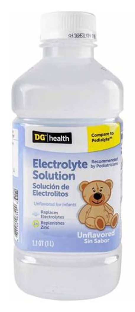DG Health Unflavored Electrolyte Solution For Infants (1.1 qt)
