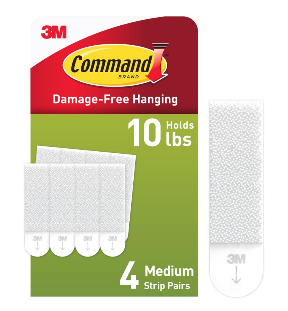 Command Foam 3.0-lb Capacity Damage-free picture hanger 4 - Pack