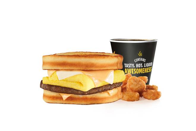 Grilled Cheese Breakfast Sandwich Combo