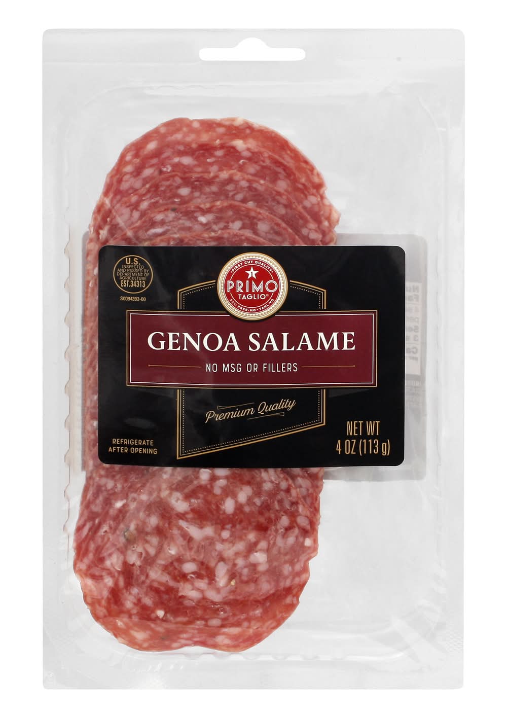 Primo Taglio Genoa Salame (4 oz)