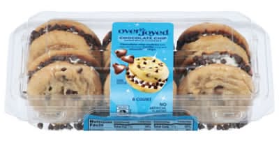 Overjoyed Chocolate Chip Sandwich Cookies - 6 Each