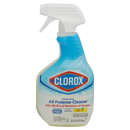 Clorox All Purpose Disinfecting Cleaner Crisp Lemon (32 fl oz)