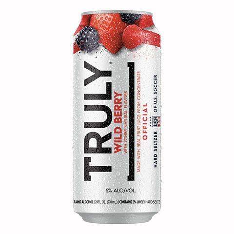 TRULY Wild Berry Hard Seltzer 24oz can