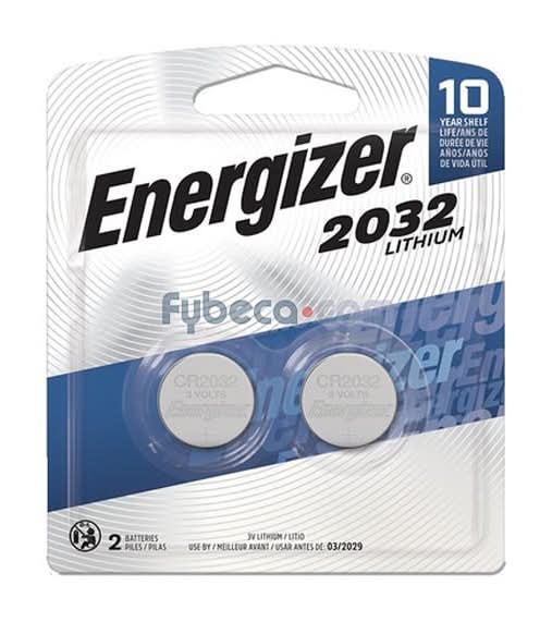Pilas Especiales Energizer Cr 2032 X2 Und