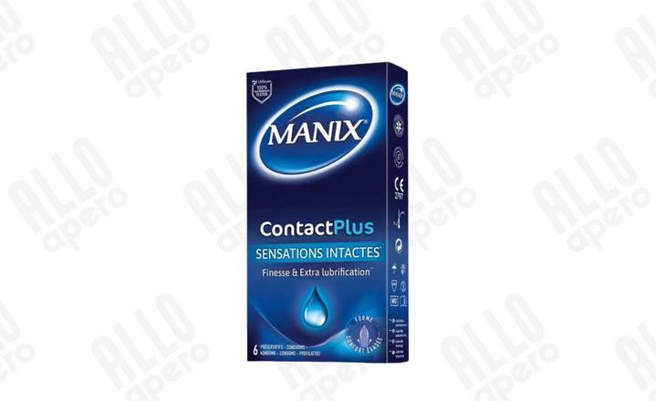 Préservatifs MANIX Contact Plus x6