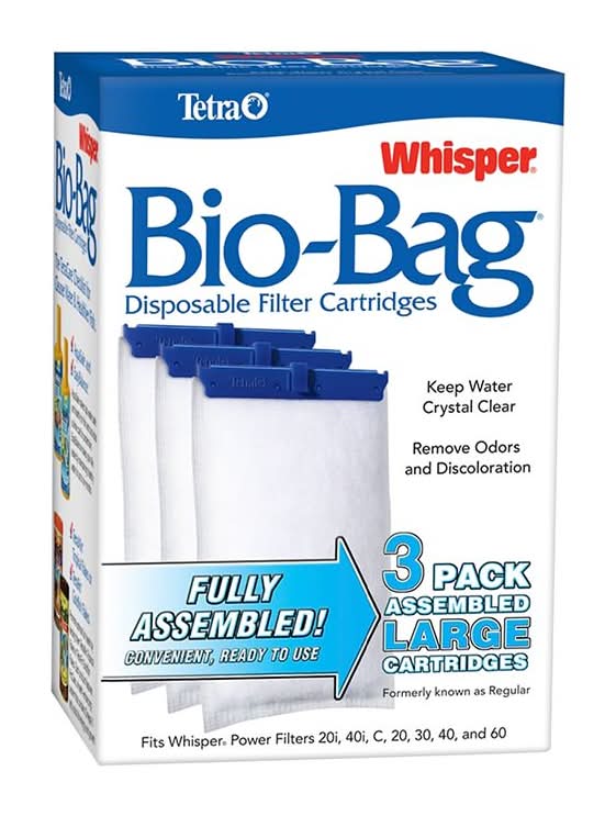 Tetra® Whisper Bio-Bag Disposable Filter Cartridge (Color: Assorted, Size: 3 Count)