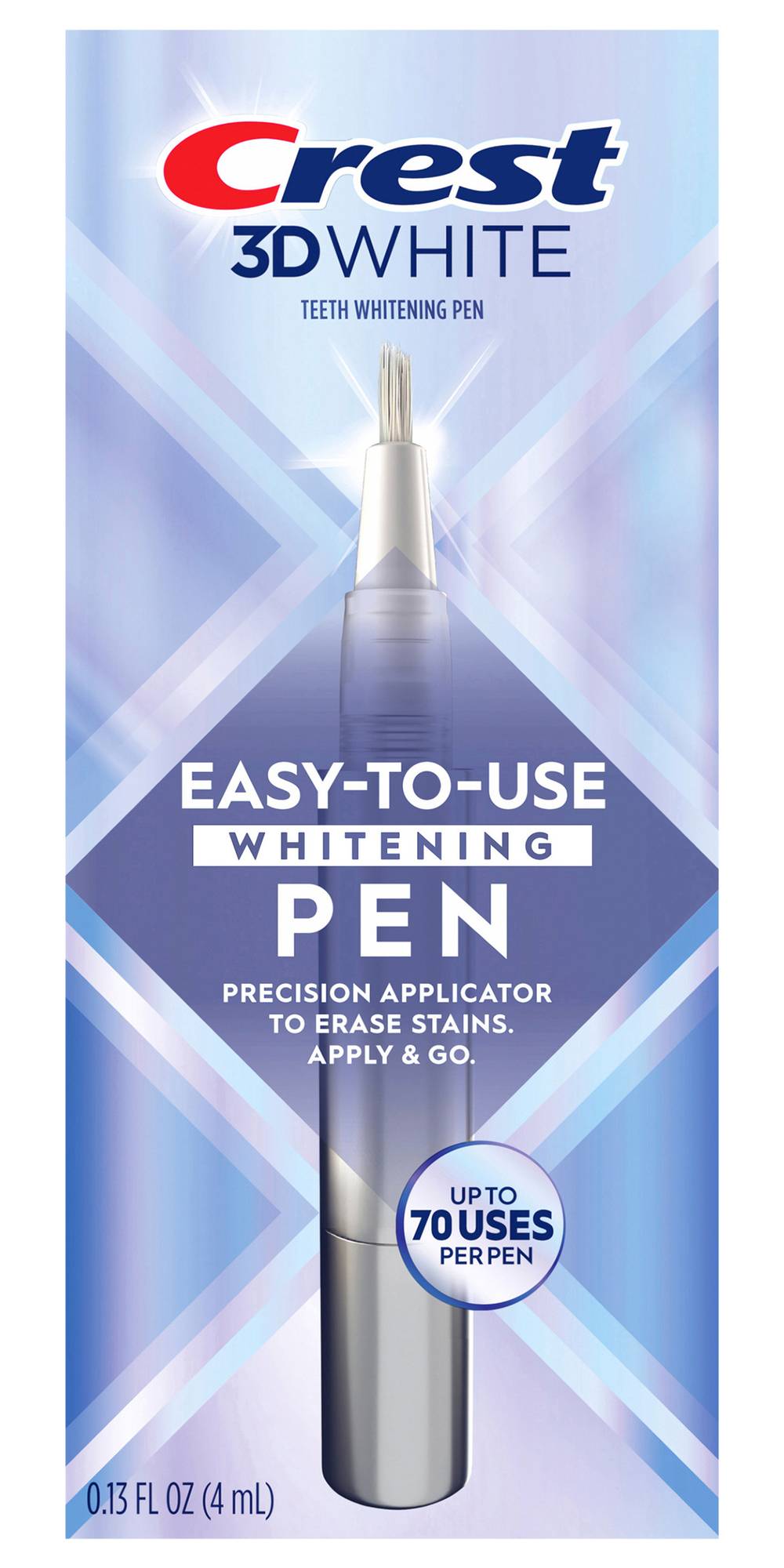 CREST 3D White Easy-To-Use Teeth Whitening Pen (0.13 fl oz)