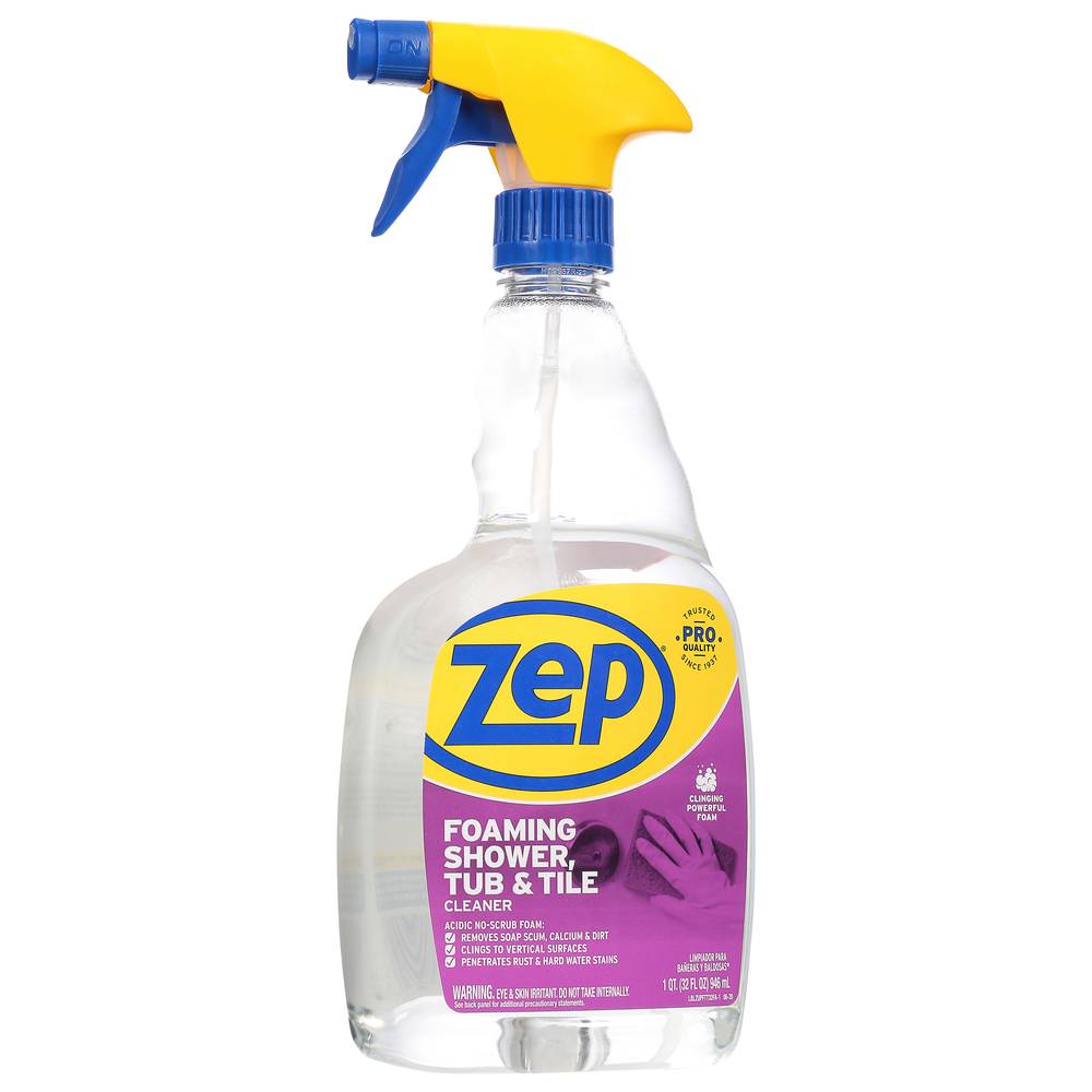 Zep Foaming Shower Tub & Tile Cleaner (1 qt)