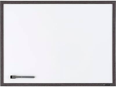 Quartet Steel Dry Erase Whiteboard, 2 In x 1.5 In, Gray Frame