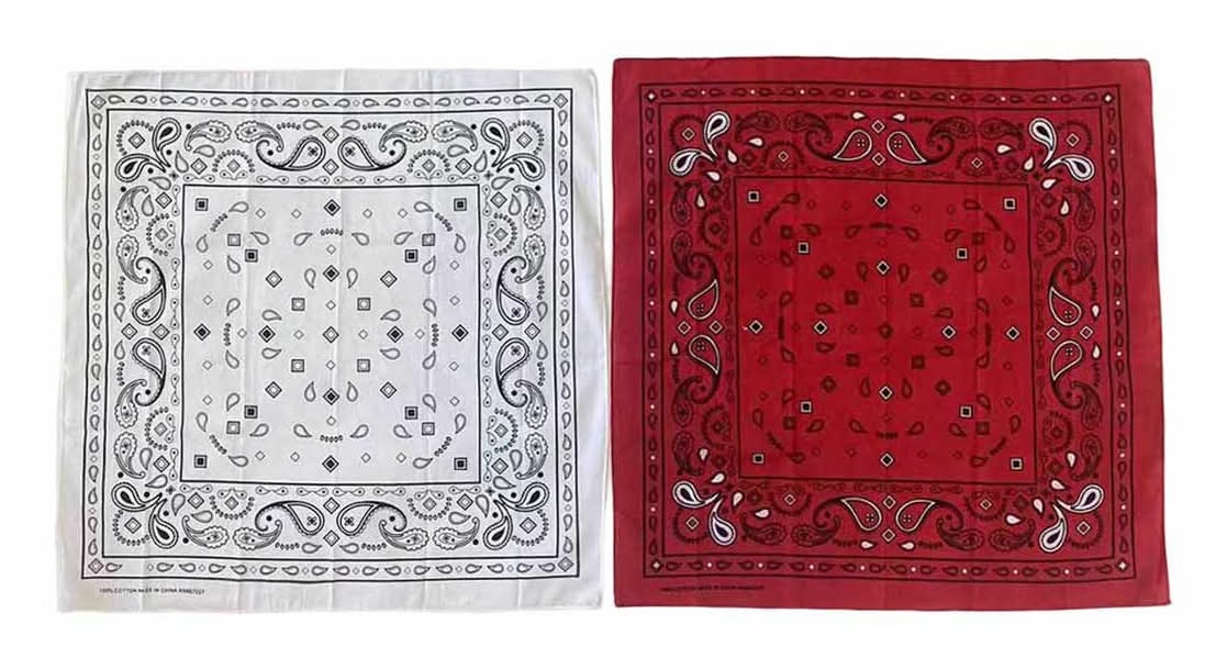 Mission Ridge Bandana With Americana Print 2 Ct - Assorted