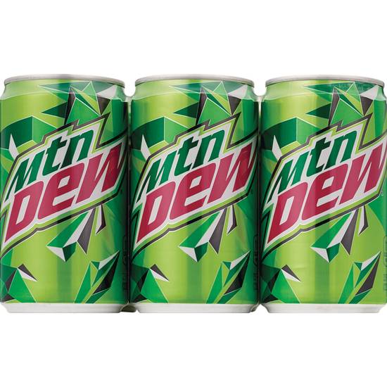 Mountain Dew Soda 6-Pack of 7.5oz Cans