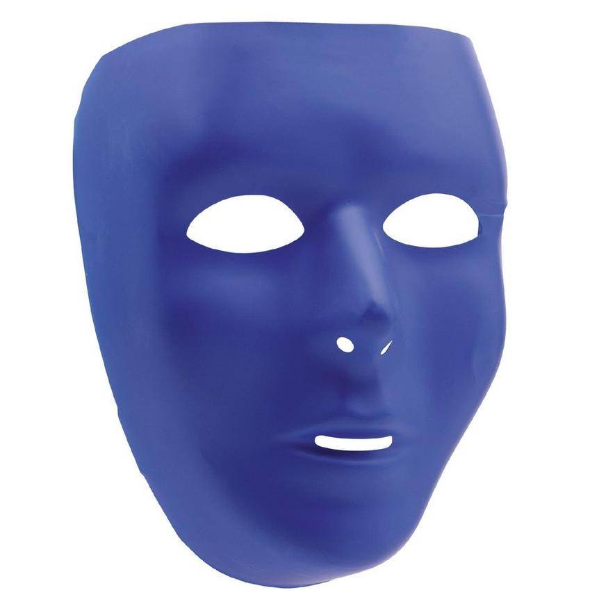 Party City Face Mask, Royalblue