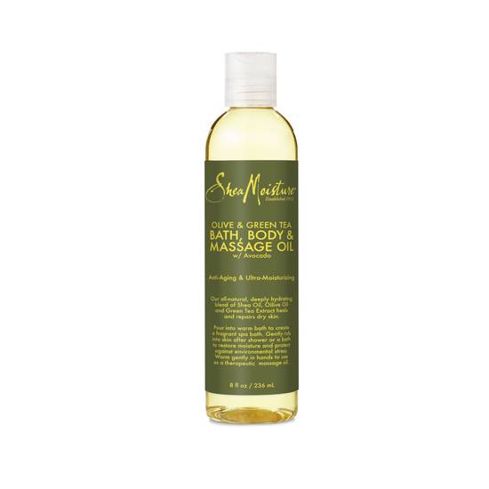 SheaMoisture Body & Massage Oil Olive & Green Tea Oil (8 oz)