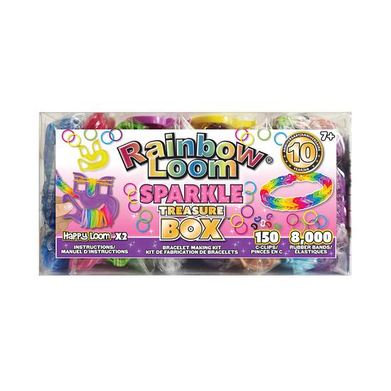 Rainbow Loom Treasure Box Sparkles