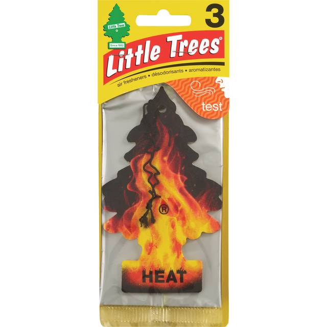 LITTLE TREES HEAT SCENT AIR FRESHNER 3PK