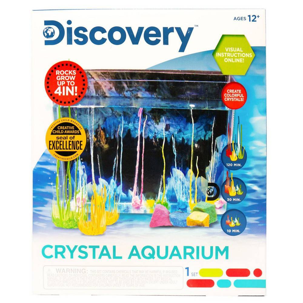 Discovery Grow Your Own Crystal Aquarium Set Delivery Near Me Order