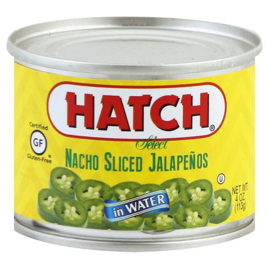 Hatch Nacho Sliced Jalapenos in Water