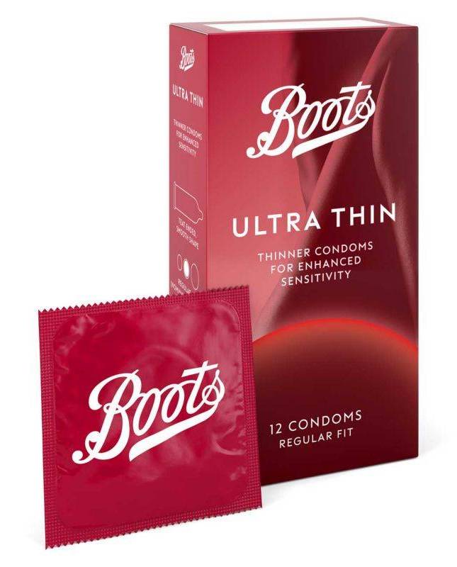 Boots Ultra Thin Regular Fit Condoms (12 pack)