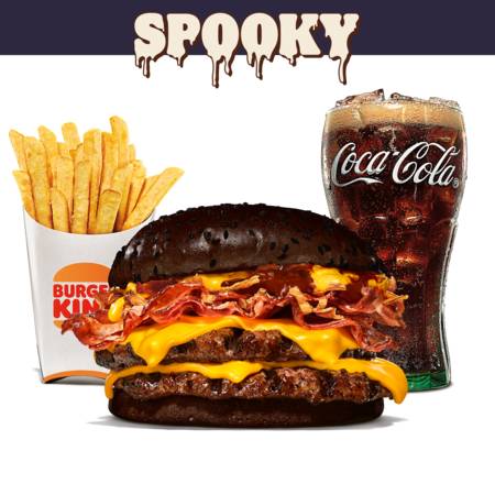 Spooky Crazy Cheese BBQ Double Menu