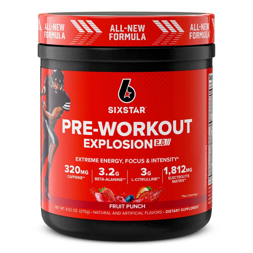 Six Star Pre Workout Explosion