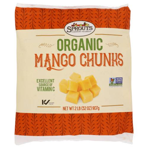 Sprouts Organic Mango Chunks