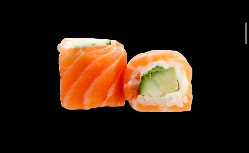 Saumon roll Avocat cheese