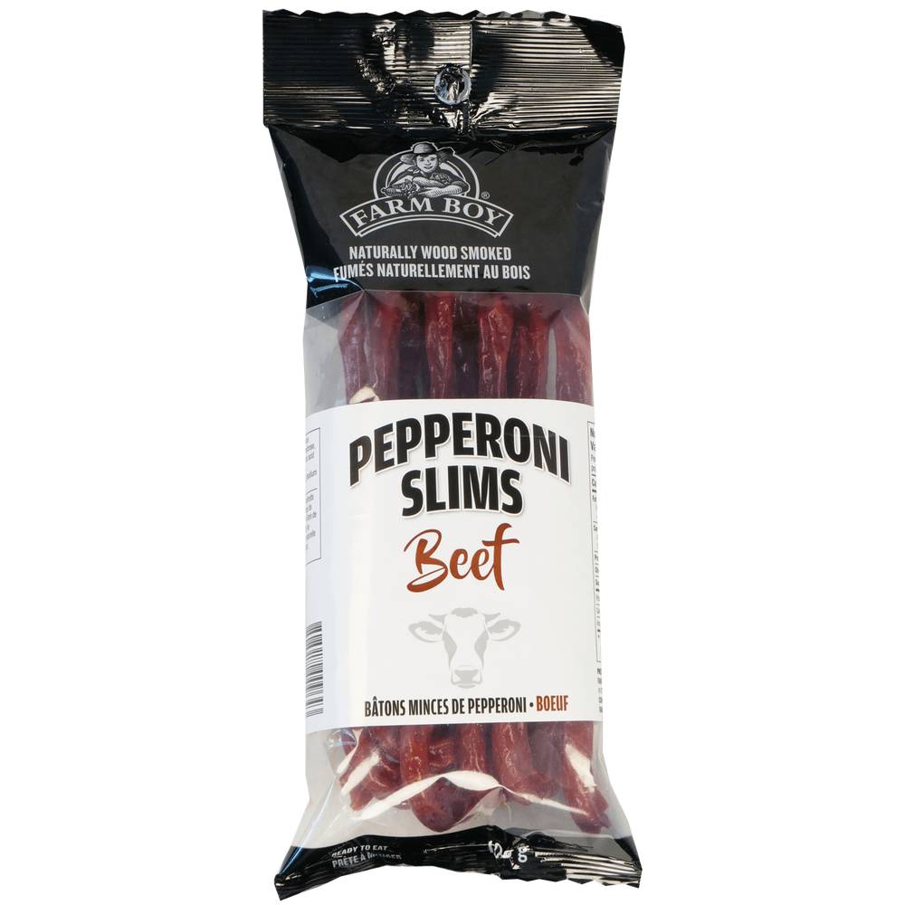 Farm Boy™ Beef Pepperoni Slims (100 g)