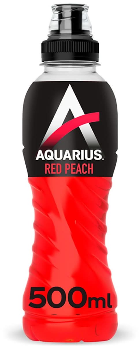 Aquarius Hydration Red Peach 500 ml