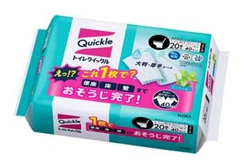 花王 トイレクイックル つめかえ用 ジャンボパック (20 入)