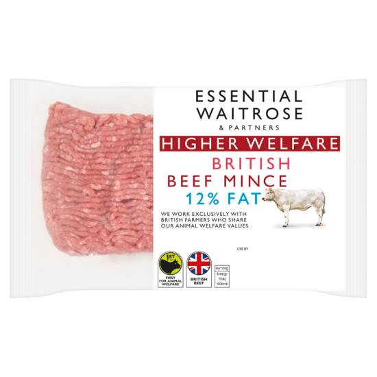 Essential Waitrose & Partners British Beef Mince