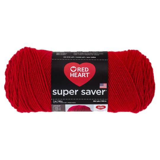 Red Heart Super Saver Solid Yarn