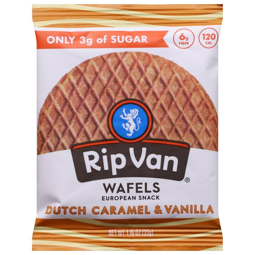 Rip Van Wafels (dutch caramel vanilla)