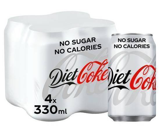 Diet Coke 4x330ml