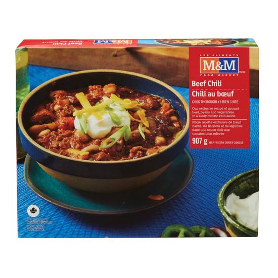 M&m food market chili au boeuf beef chili