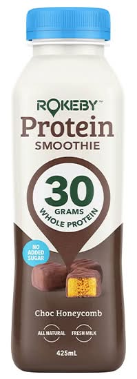 Rokeby Protein Choc Honeycomb 425ml